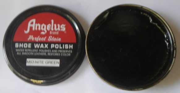 Angelus Shoe Wax Polish MidniteGreen